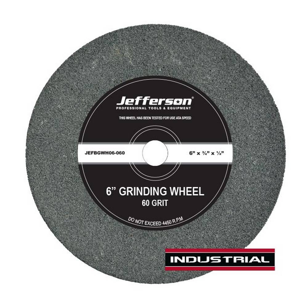 JEFFERSON 6" BENCH GRINDER WHEEL 60 GRIT