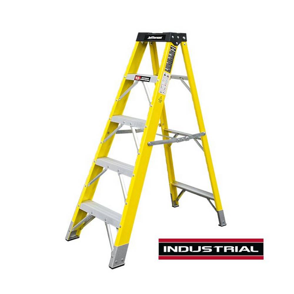 JEFFERSON 5 TREAD FIBREGLASS STEP LADDER