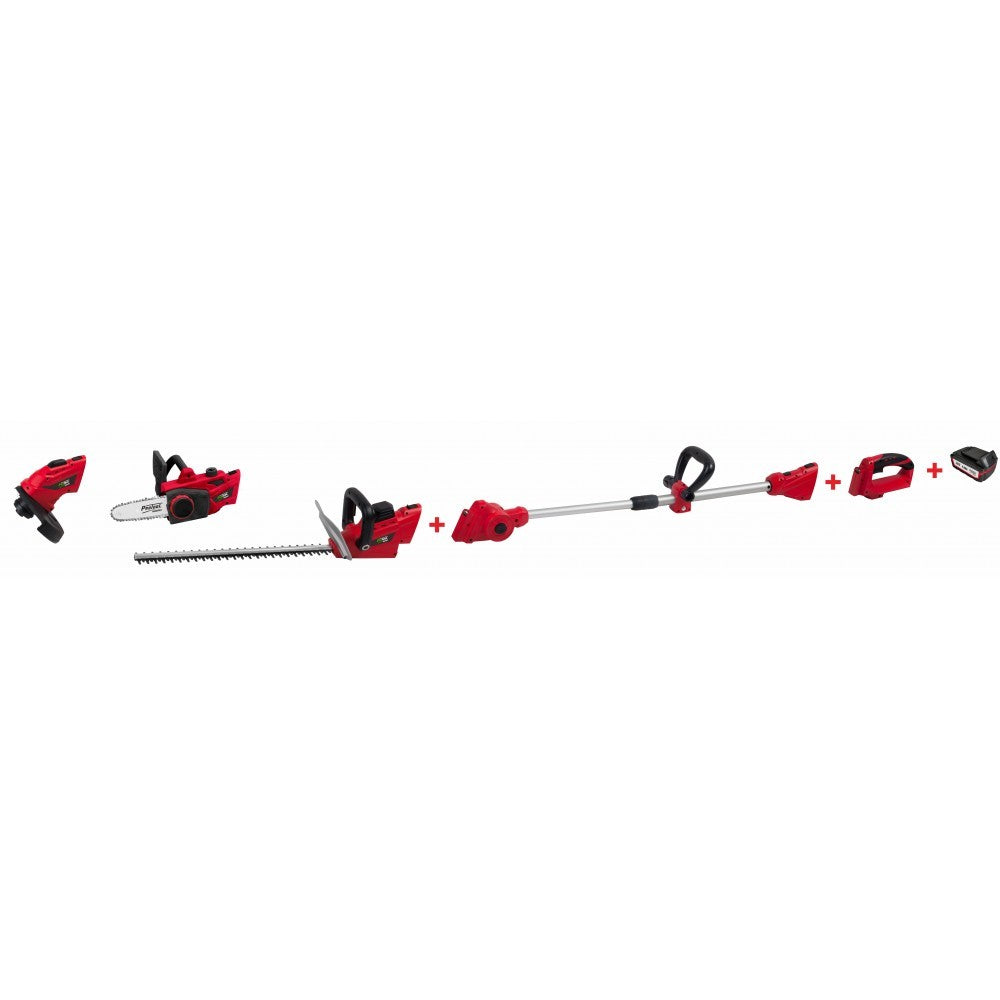 PROTOOL 20V CORDLESS 5 IN 1 GARDEN MULTI TOOL