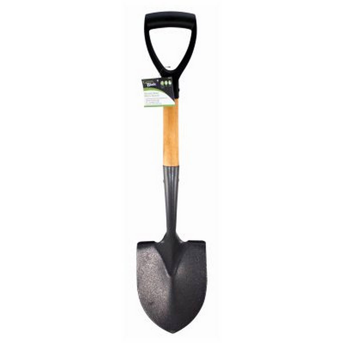 GREENBLADE GREEN BLADE ROUND HEAD MICRO SHOVEL WITH WOODEN HANDLE BB-GS170
