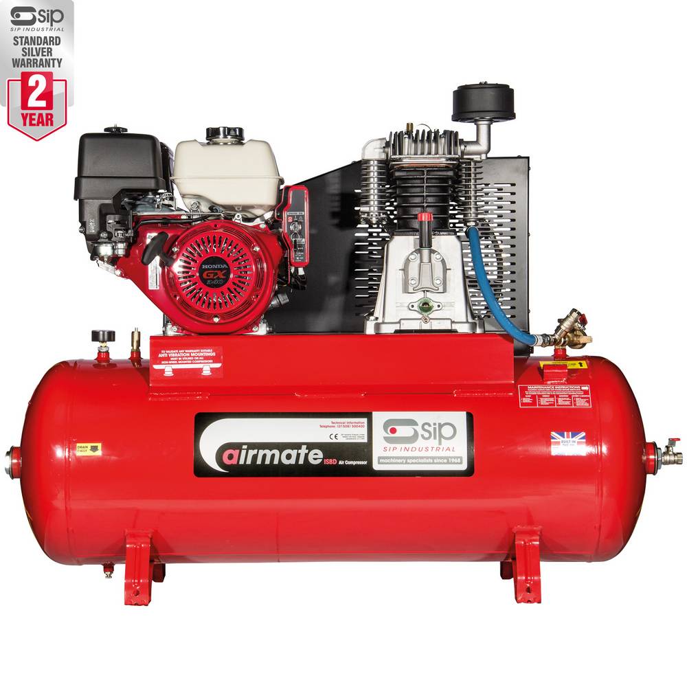 SIP ISHP11/200ES INDUSTRIAL PETROL COMPRESSOR - Watson Hire