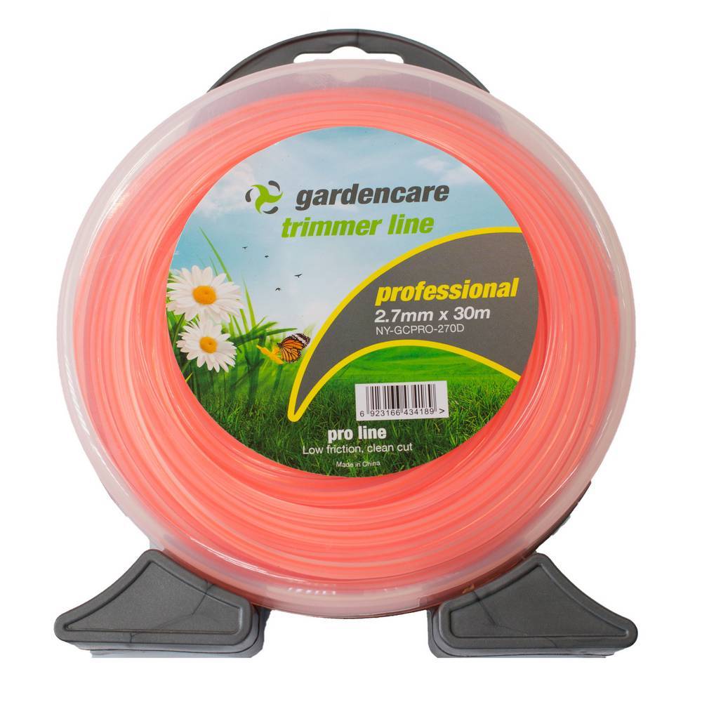 GARDENCARE PRO 2.7MM X 30M NYLON BRUSHCUTTERS STRIMMERS LINE