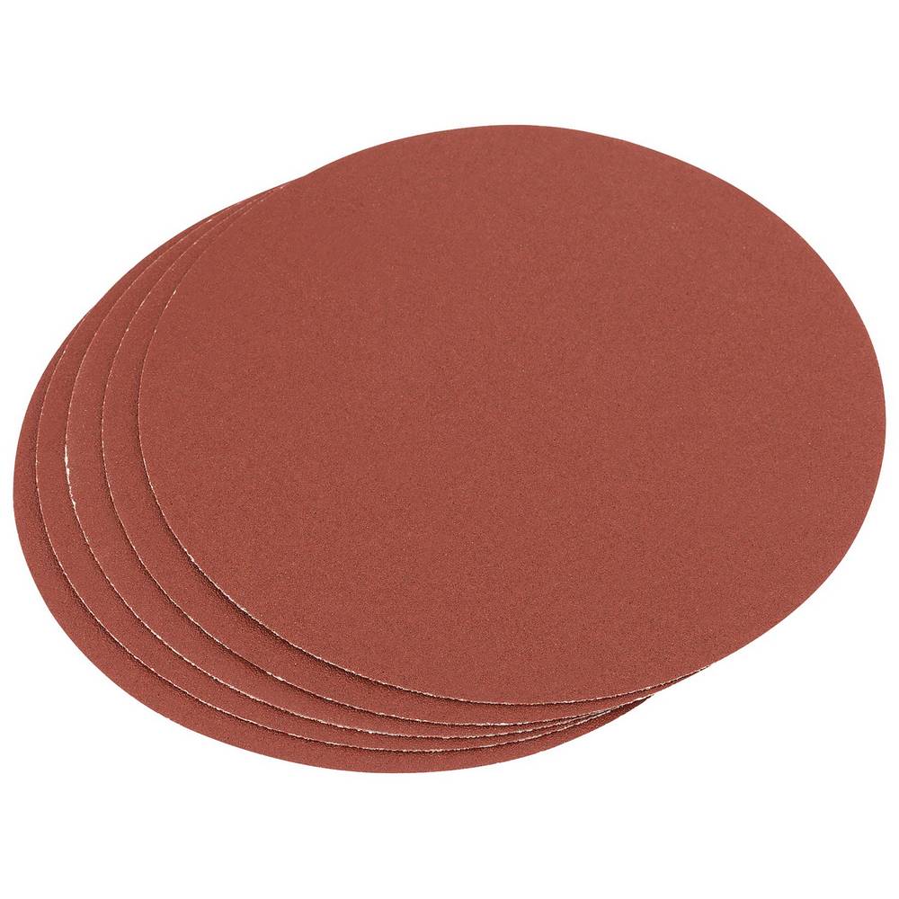 DRAPER ALUMINIUM OXIDE SANDING DISCS 150MM 80 GRIT 5PK
