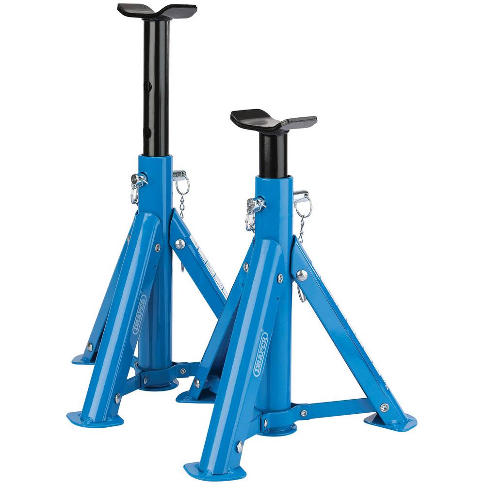 DRAPER FOLDING AXLE STANDS, 2 TONNE