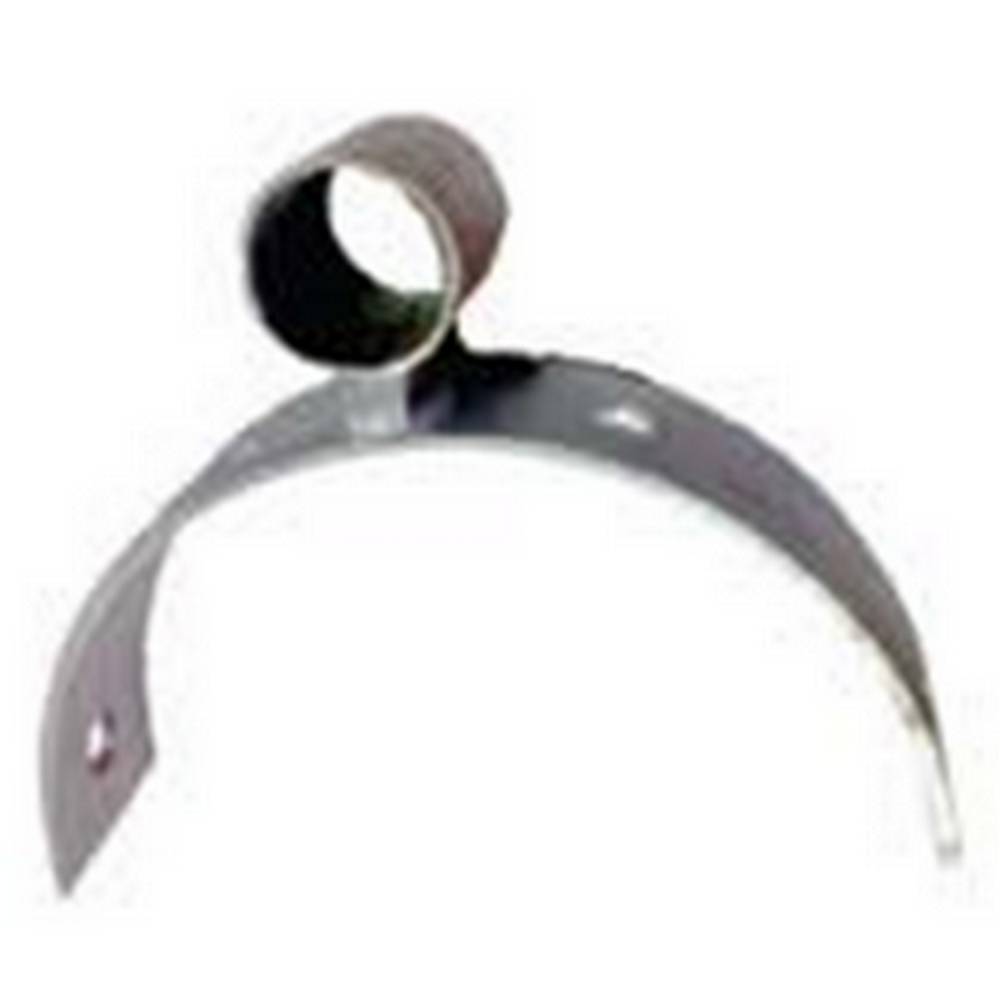 CROSS COUNTRY GATE HANGER HALF ROUND GALV 6" BOTTOM