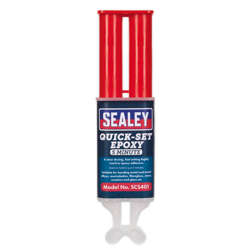 SEALEY QUICK SET 5 MINUTE EPOXY ADHESIVE 25ML