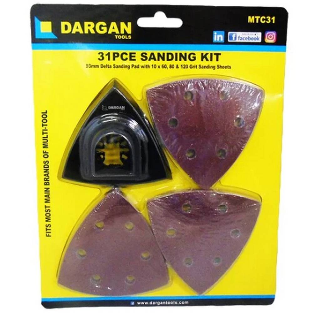 DARGAN 31PCE SANDING KIT