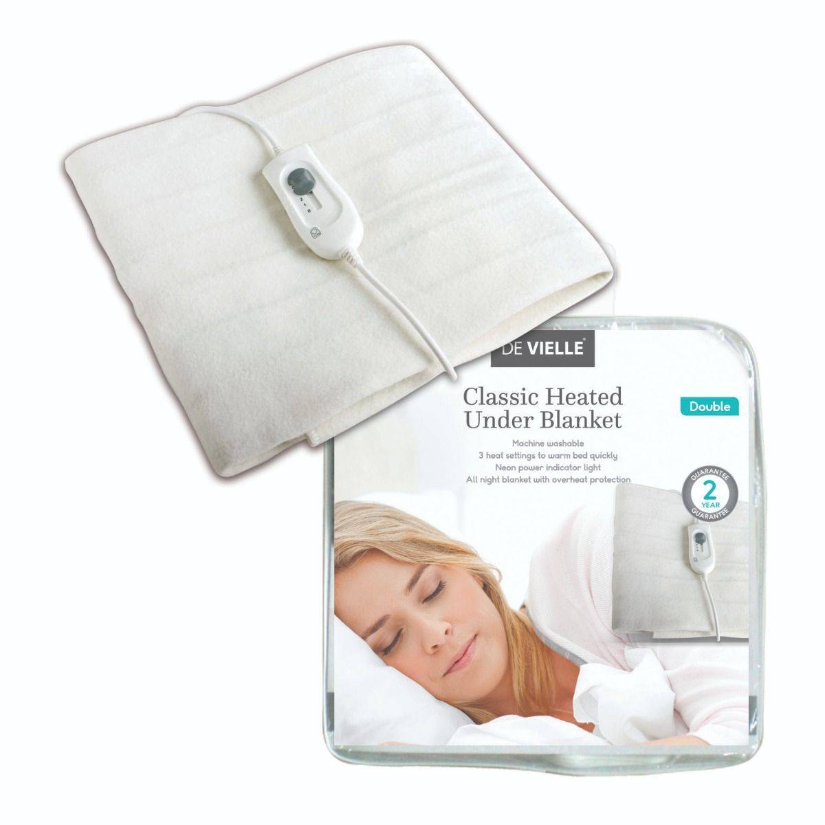 DE VIELLE CLASSIC ELECTRIC UNDER BLANKET ( DOUBLE )