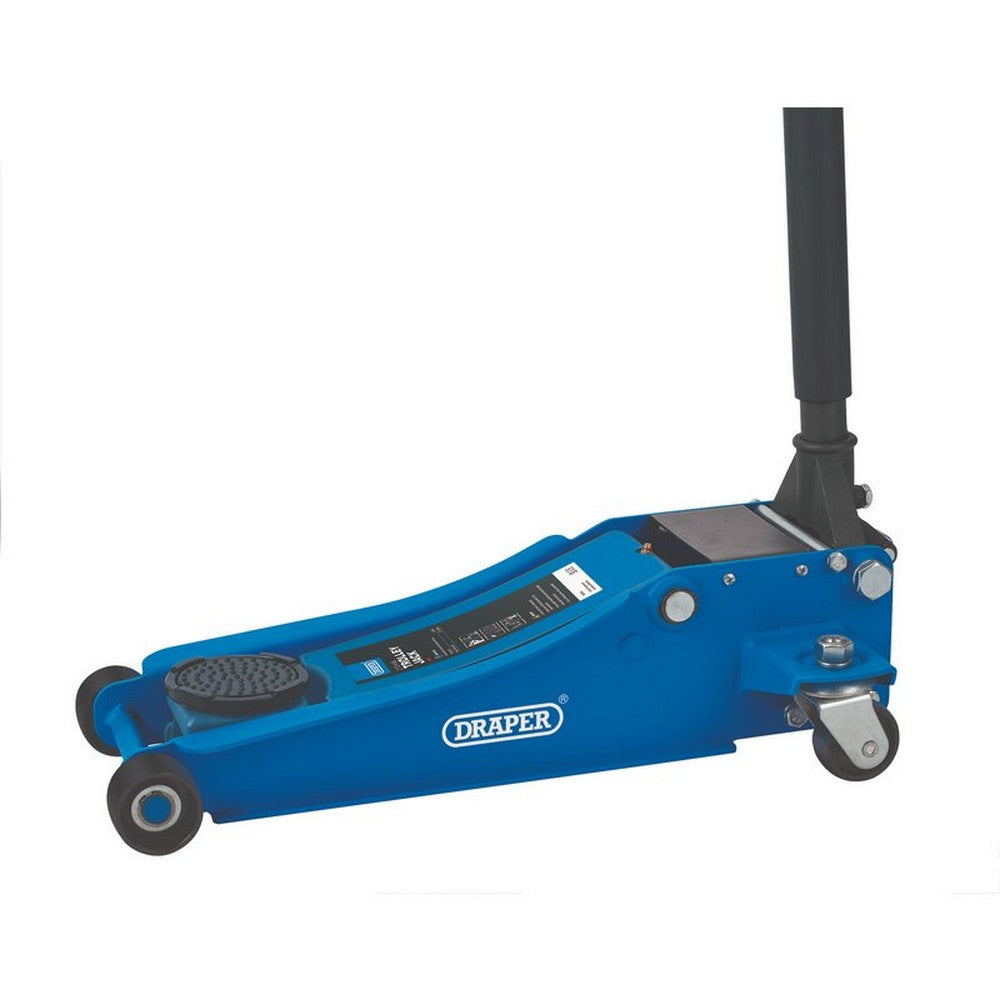 DRAPER LOW PROFILE TROLLEY JACK, 2 TONNE
