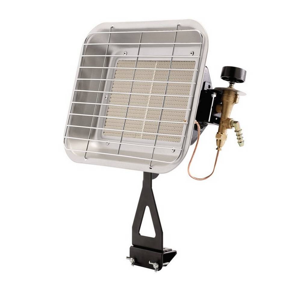 DRAPER BOTTLE-MOUNTED PROPANE SPACE HEATER, 15,354 BTU/4.5KW