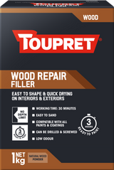 TOUPRET WOOD REPAIR FILLER 1KG