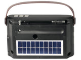 TREVI WIRELESS SOLAR RADIO BT RECHARGEABLE