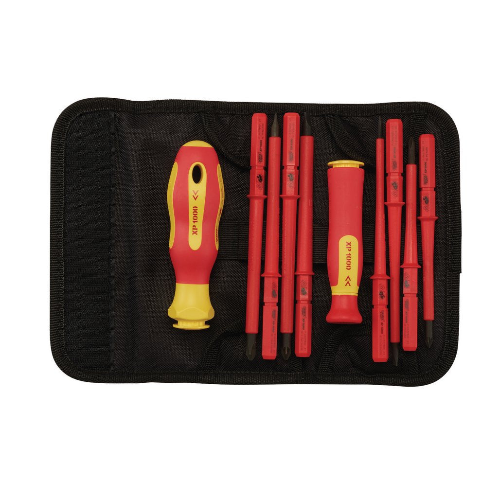 DRAPER 10 PC INTERCHANGEABLE BLADE SCREWDRIVER SET