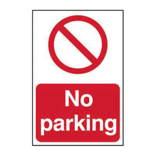 NO PARKING - PVC (200 X 300MM)