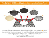 SAHARA S375 3 BURNER BBQ