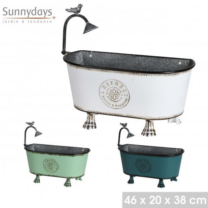 GARDEN & METAL - METAL PLANTER BATHTUB