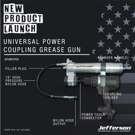 JEFFERSON UNIVERSAL POWER COUPLING GREASE GUN - Watson Hire