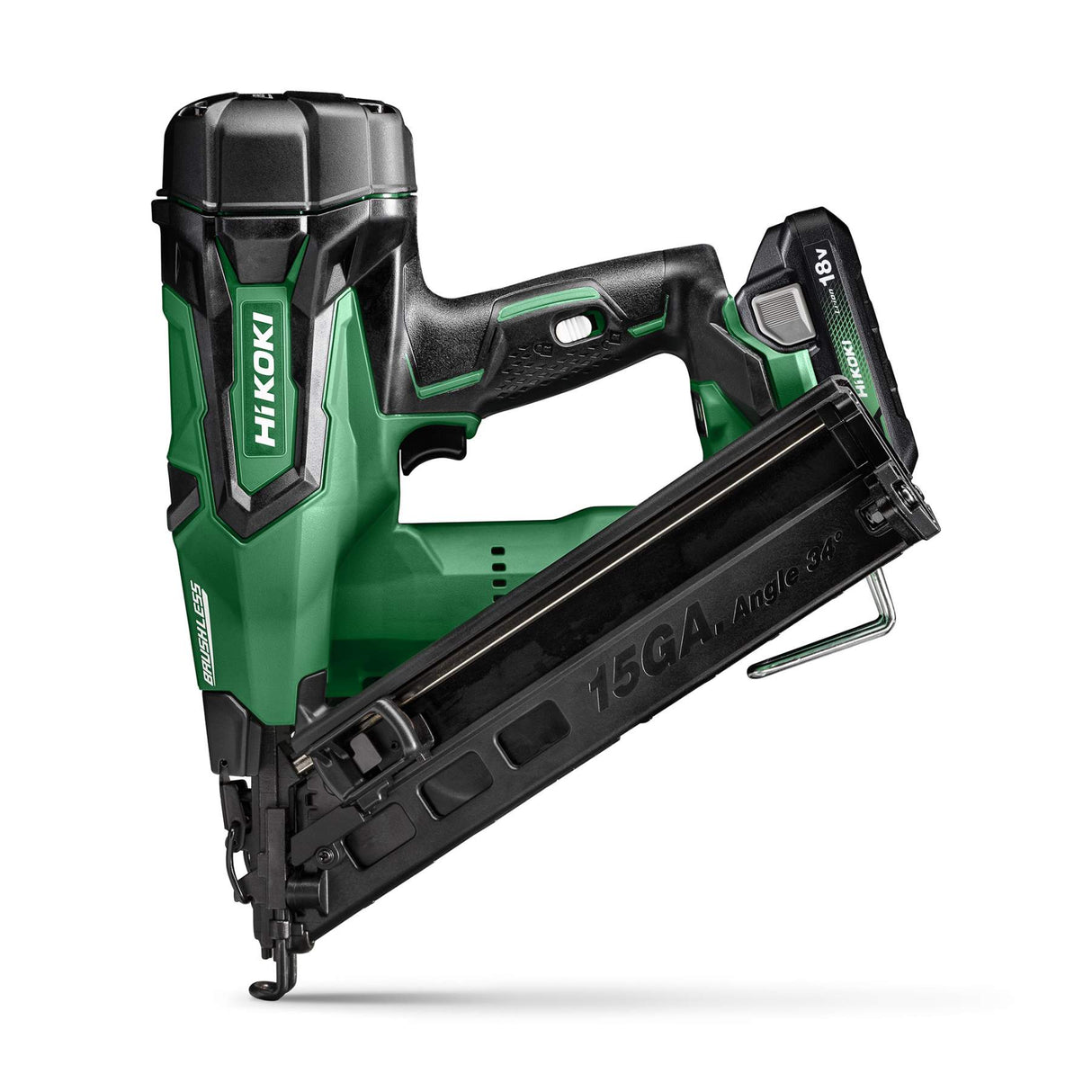 HIKOKI ANGLED FINISH  NAILER 18V 15GA