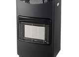 DE VIELLE PREMIUM MOBILE GAS HEATER BLACK