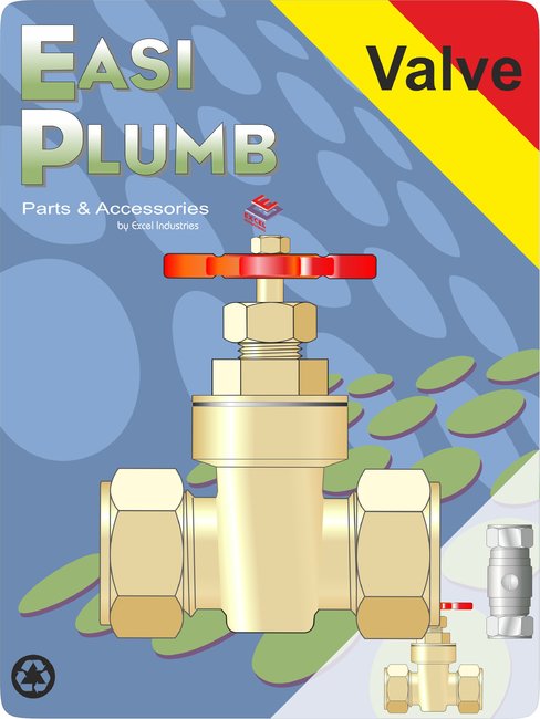 Easy Plumb 3/4" C x C Gate Valve