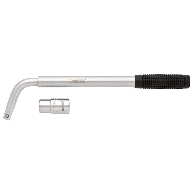 DRAPER EXTENDING WHEEL NUT WRENCH, 1/2" SQ. DR., 355-550MM