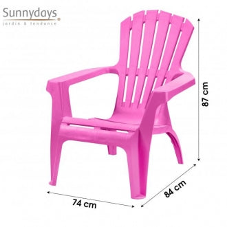 GARDEN CHAIR DOLOMITI FUCHSIA PP