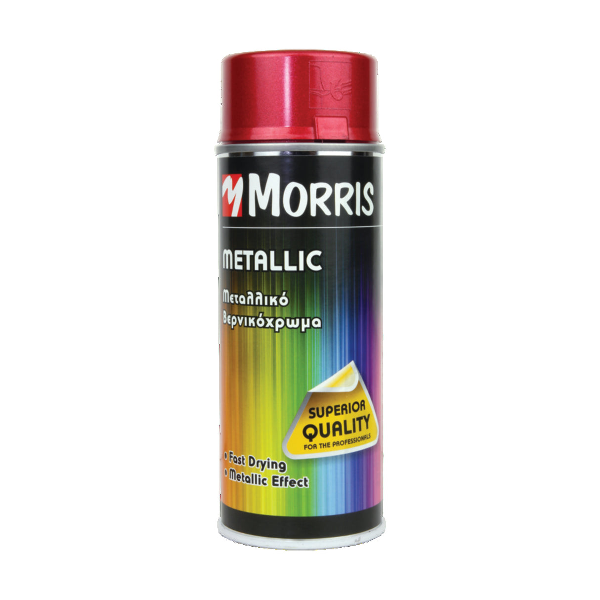 COLOR SPRAY, METALLIC SILVER, MORRIS 400 ML