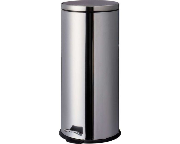 PEDAL BIN STAINLESS STEAL 30L