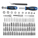 DRAPER RATCHET AND SCREWDRIVER BIT SET (92 PIECE)