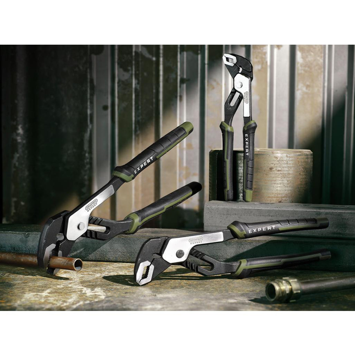 DRAPER 3PC WATER PUMP PLIERS SET