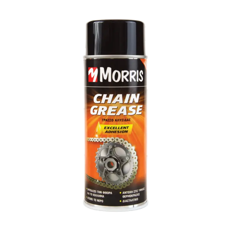 TECHNICAL SPRAY, INDUSTRIAL CHAIN GREASE, MORRIS 400 ml