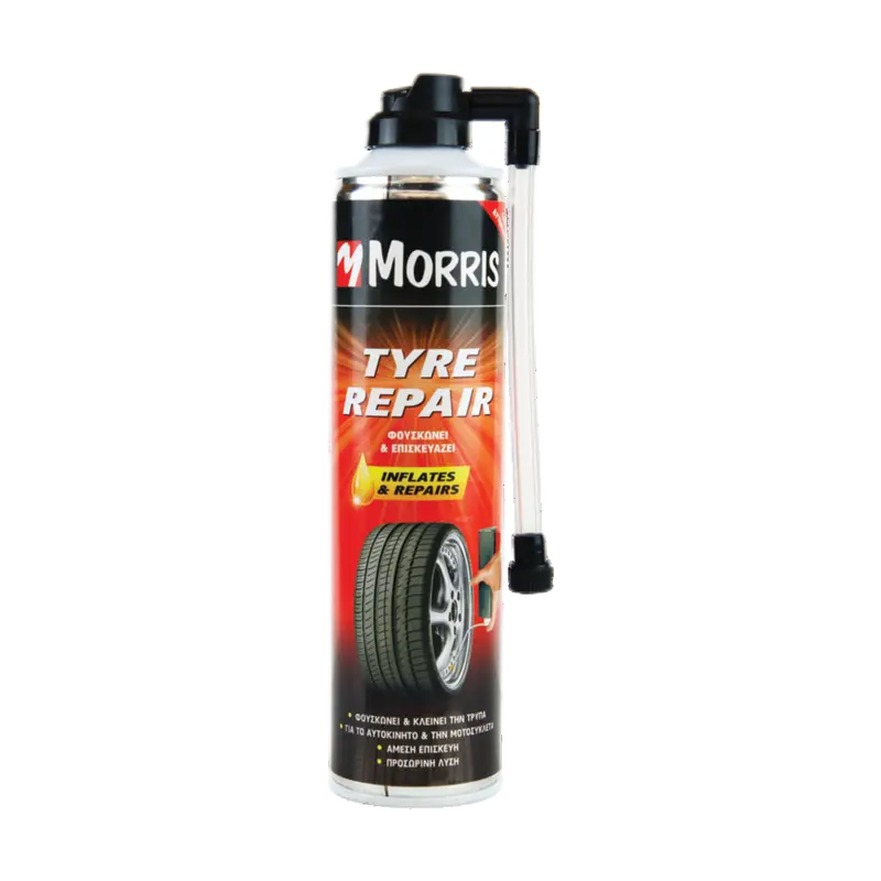 TECHNICAL SPRAY, TYRE REPAIR, MORRIS 400 ml