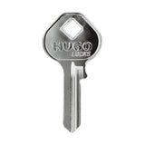 PADLOCK RECTANGULAR HUGO BRASS BR 63G WITH 3 KEYS