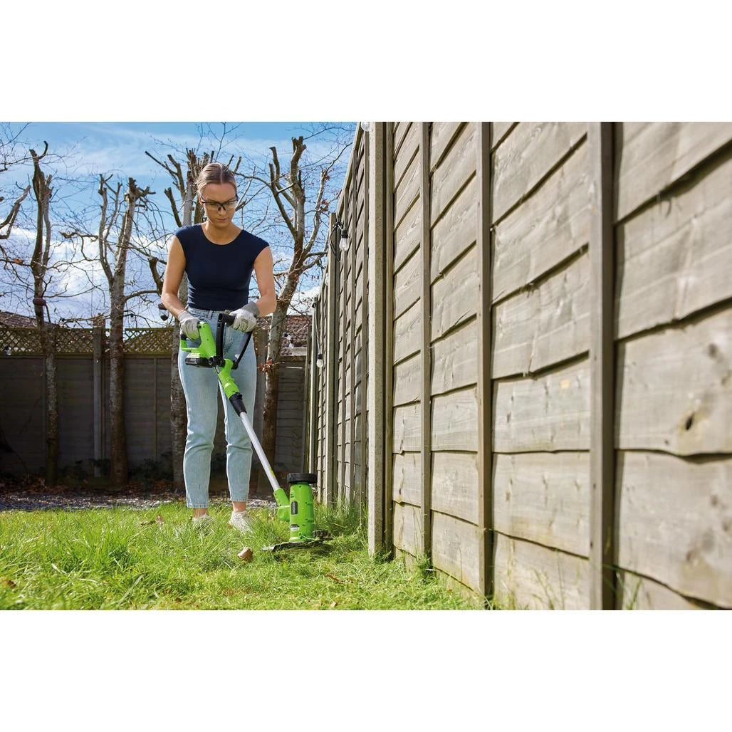 DRAPER 18V 4-in-1 Multi-Function Grass Trimmer, 1 x 2.0Ah Battery, 1 x Charger