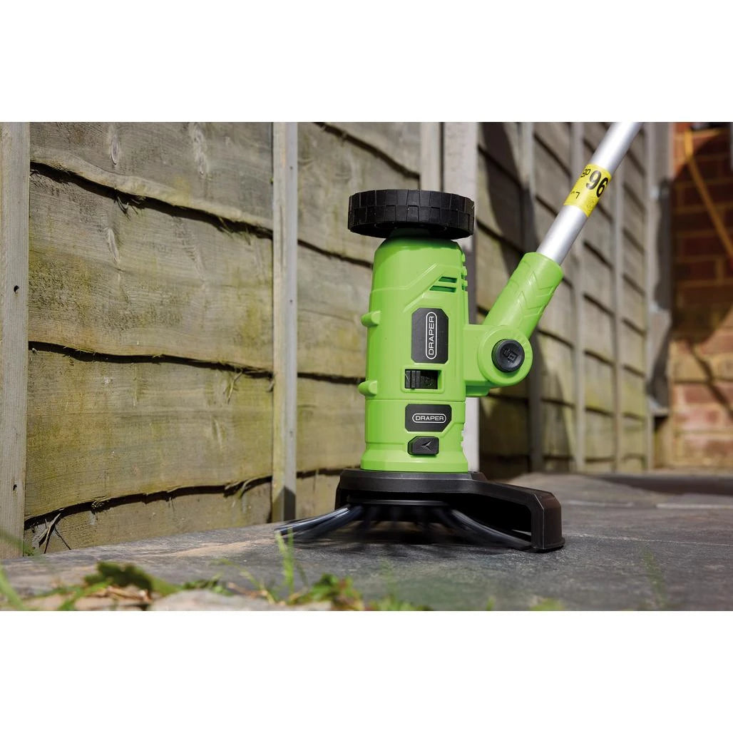 DRAPER 18V 4-in-1 Multi-Function Grass Trimmer, 1 x 2.0Ah Battery, 1 x Charger