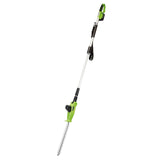DRAPER 18V POLE HEDGE TRIMMER, 1 X 2.0AH BATTERY, 1 X CHARGER