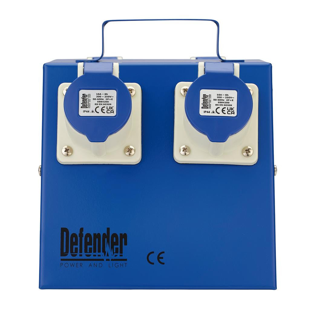 DEFENDER 230V SPLITTER BOX, 4 X 16A