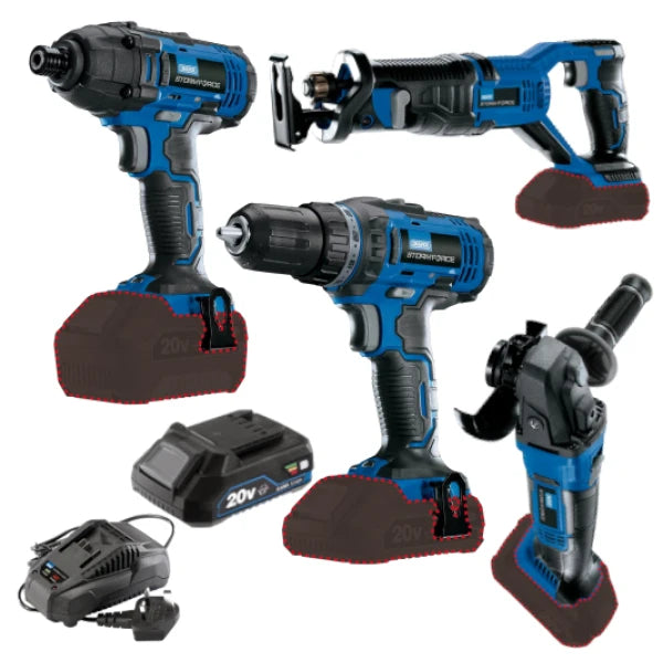 DRAPER STORM FORCE 20V POWER TOOL BUNDLE