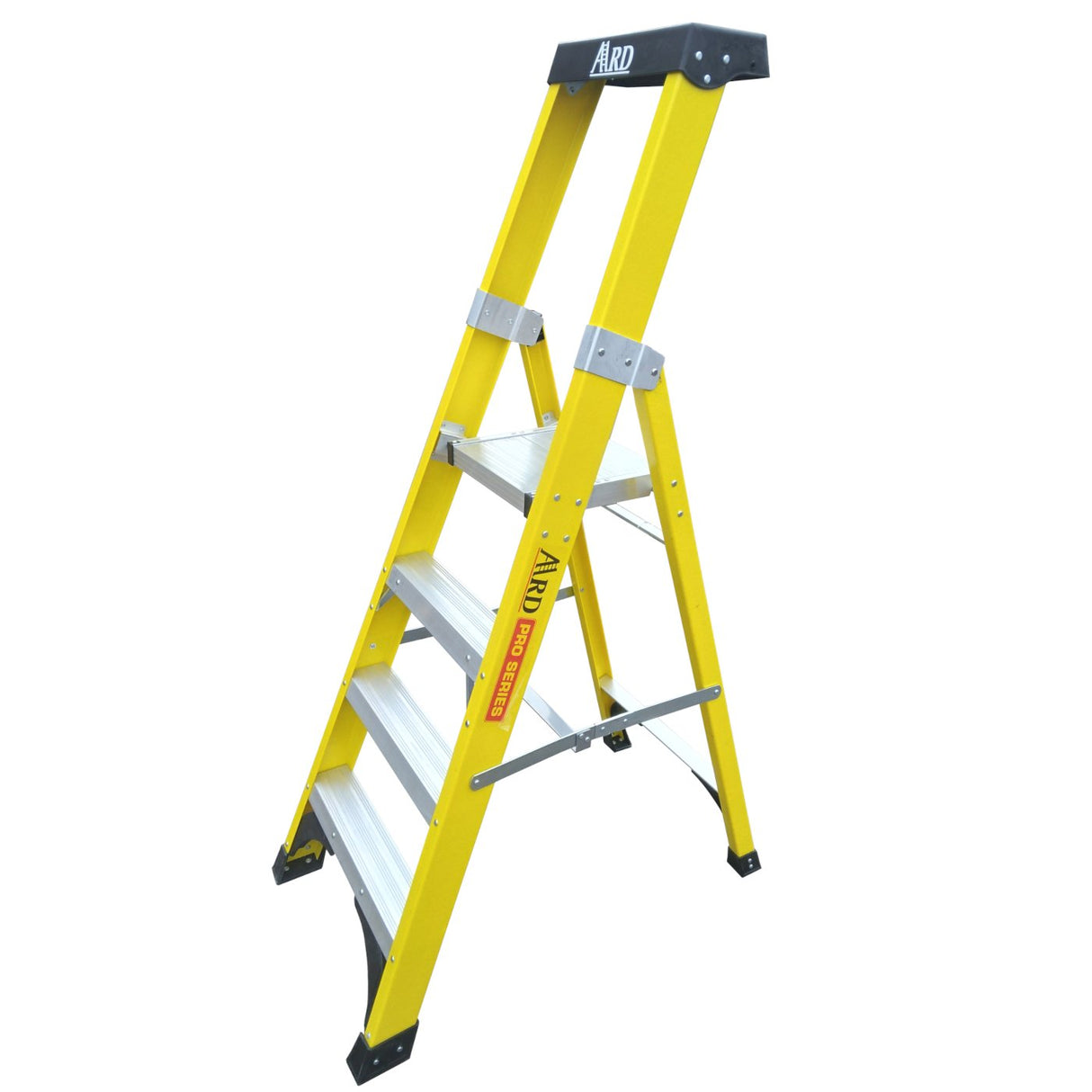 ARD 4 TREAD FIBREGLASS PLATFORM LADDER