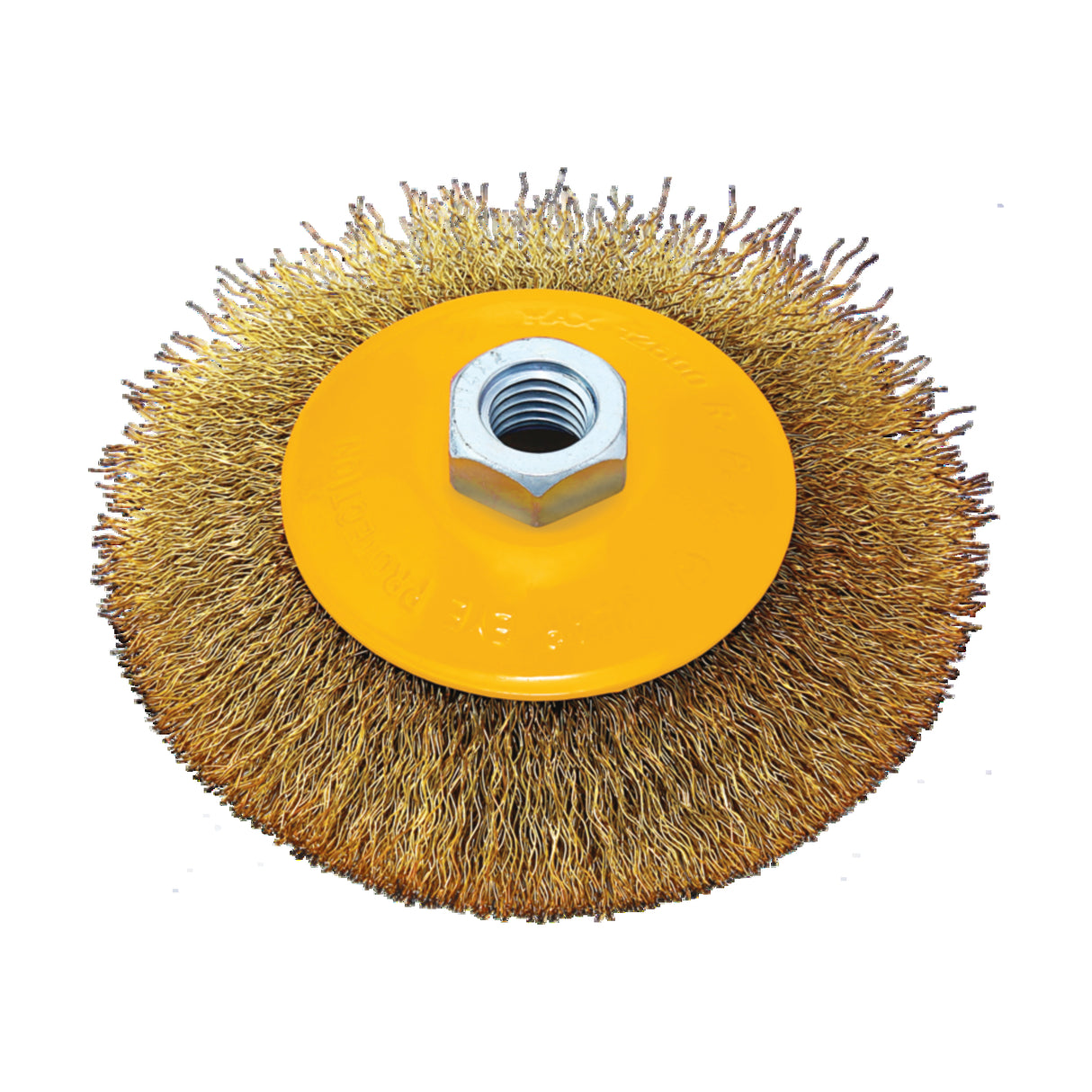 FF GROUP WIRE CONICAL WHEEL BRUSH BS 0.30MM 125MM X M14