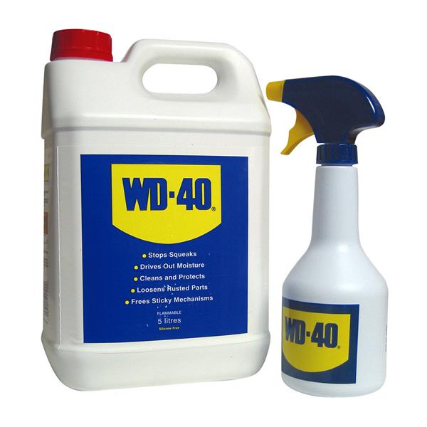 WD40 MULTI USE PRODUCT AND SPRAY BOTTLE 5L - Watson Hire