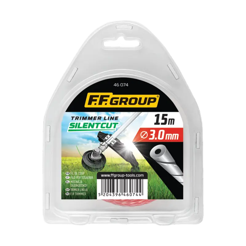 TRIMMER LINE SILENT CUT TWISTED 2.4MM X 15M