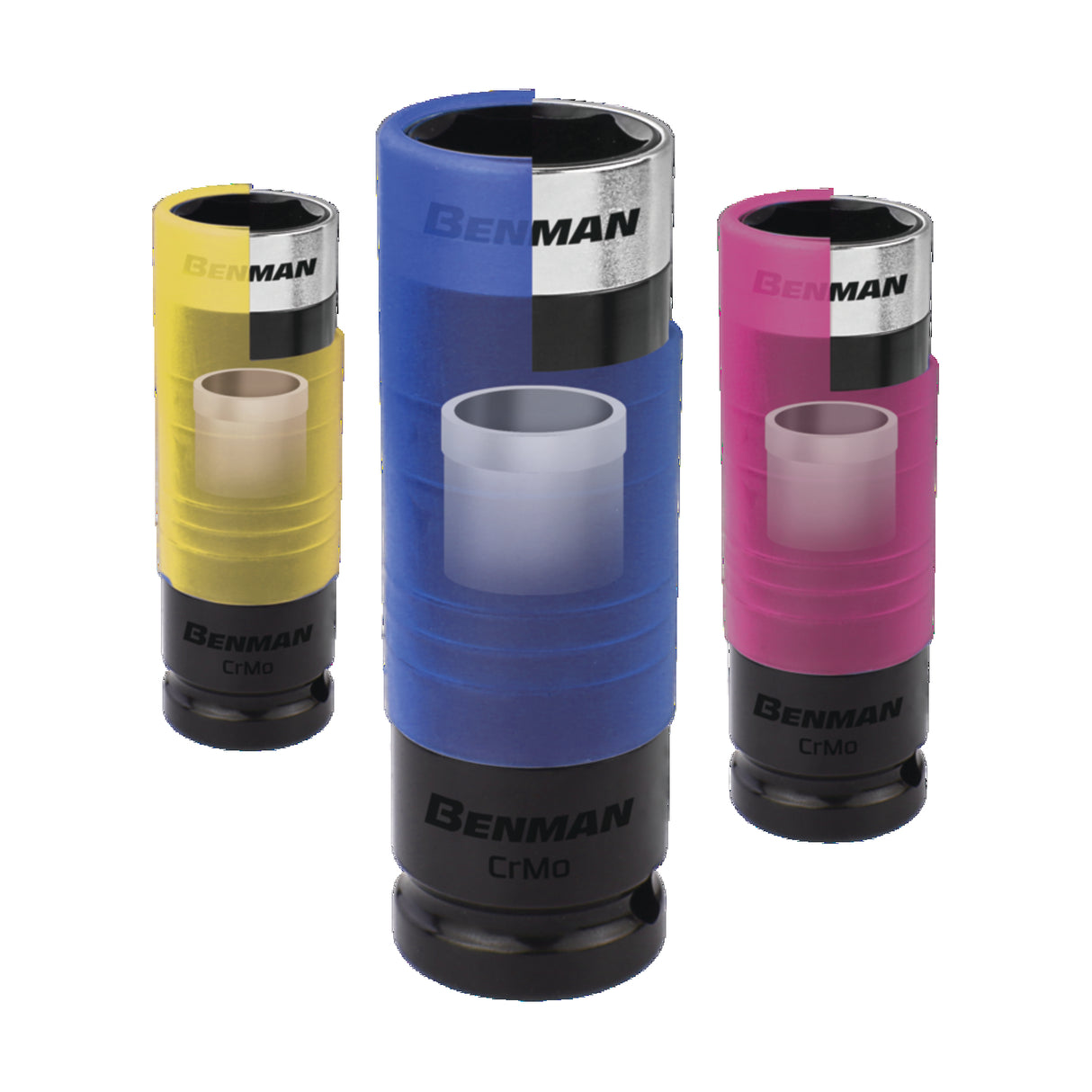 BENMAN SUPER IMPACT SOCKET, 1/2'' DR., 21MMX85MM