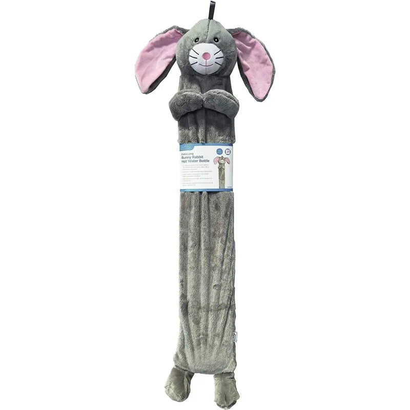 EXTRA LONG BUNNY RABBIT HOT WATER BOTTLE