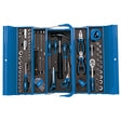 DRAPER TOOL KIT IN STEEL CANTILEVER TOOLBOX (126 PIECE) - Watson Hire