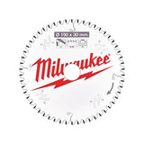 MILWAUKEE 190MM X 30MM 54T CIRCULAR SAW BLADE