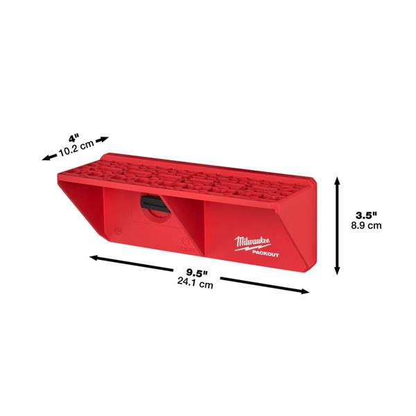 MILWAUKEE PACKOUT WALL STORAGE SCREWDRIVER RACK