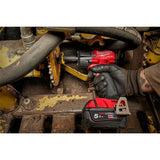 MILWAUKEE M18 FUEL 1/2" MID-TORQUE IMPACT WRENCH 2X 5AH BATTERIES, FAST CHARGER