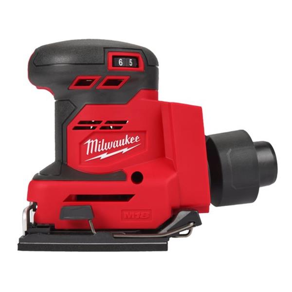 MILWAUKEE M18BQSS-0 BRUSHED QUARTER SHEET SANDER (BARE UNIT)