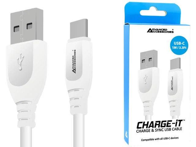 ADVANCED ACCESSORIES - USB A - USB C CHARGER